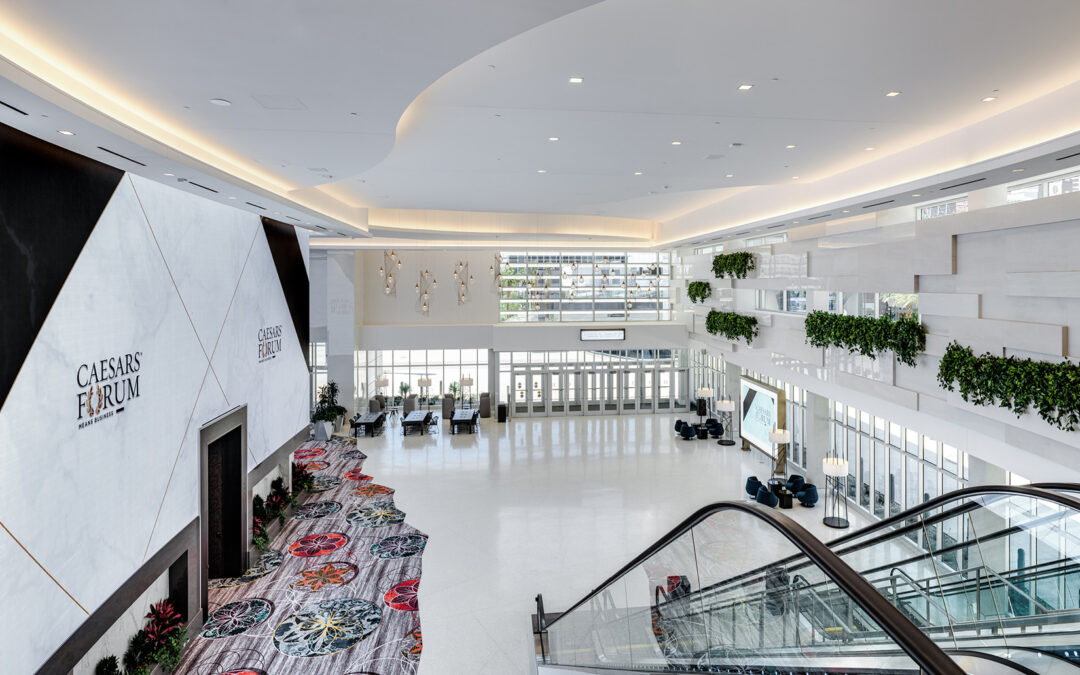 BROAMAN SOLUTION FOR CAESARS FORUM CONFERENCE CENTER IN LAS VEGAS