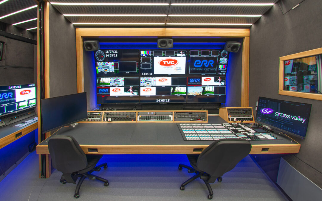 BroaMan Mux22 for New ERR 18-Camera Flagship OB Van