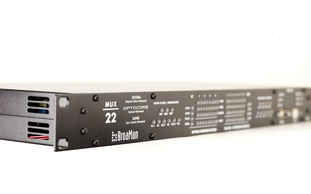 BROAMAN ANNOUNCES NEW AES INTERFACE CARD FOR MUX22