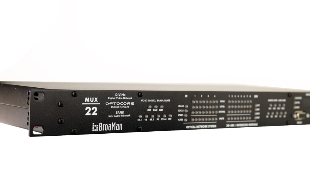 MUX22 MADI LAUNCH IN THE US: BROAMAN TO LAUNCH NEW MUX22 MADI AT NAB 2015